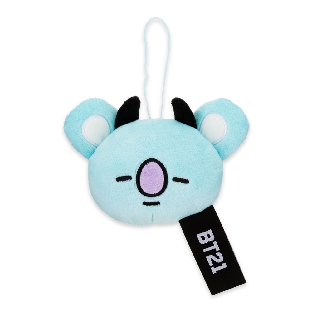 BTS BT21 Halloween Multi Purpose Soft Plush Polyester Bag Charm, Koya